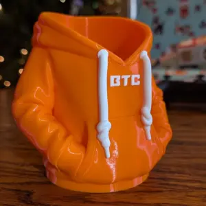 Bitcoin Hoodie Can Coozie